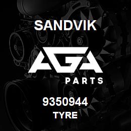 9350944 Sandvik TYRE | AGA Parts