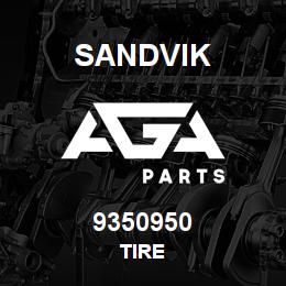 9350950 Sandvik TIRE | AGA Parts