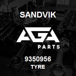9350956 Sandvik TYRE | AGA Parts
