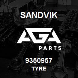 9350957 Sandvik TYRE | AGA Parts