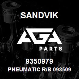 9350979 Sandvik PNEUMATIC R/B 09350979 RB | AGA Parts