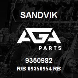 9350982 Sandvik R/B 09350954 RB | AGA Parts