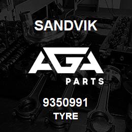 9350991 Sandvik TYRE | AGA Parts