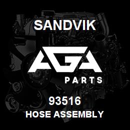 93516 Sandvik HOSE ASSEMBLY | AGA Parts