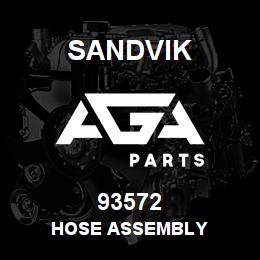 93572 Sandvik HOSE ASSEMBLY | AGA Parts