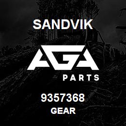 9357368 Sandvik GEAR | AGA Parts