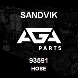 93591 Sandvik HOSE | AGA Parts