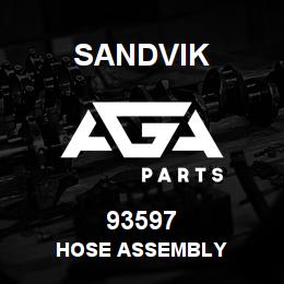 93597 Sandvik HOSE ASSEMBLY | AGA Parts