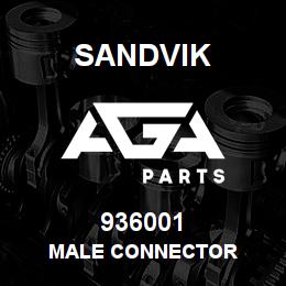 936001 Sandvik MALE CONNECTOR | AGA Parts