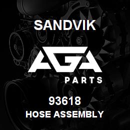 93618 Sandvik HOSE ASSEMBLY | AGA Parts