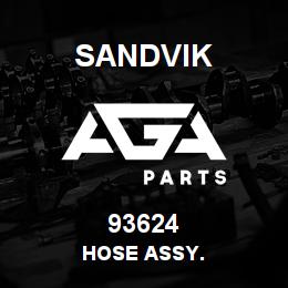 93624 Sandvik HOSE ASSY. | AGA Parts