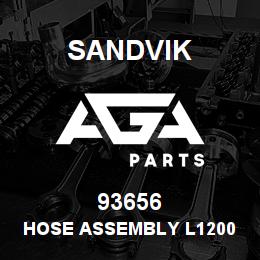 93656 Sandvik HOSE ASSEMBLY L1200 (L 750) | AGA Parts