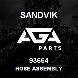 93664 Sandvik HOSE ASSEMBLY | AGA Parts