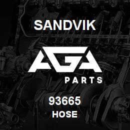 93665 Sandvik HOSE | AGA Parts