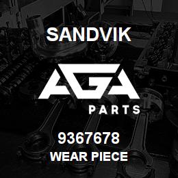 9367678 Sandvik WEAR PIECE | AGA Parts