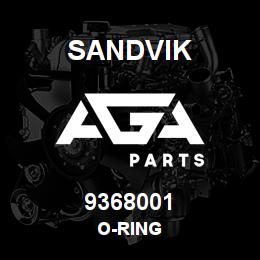 9368001 Sandvik O-RING | AGA Parts