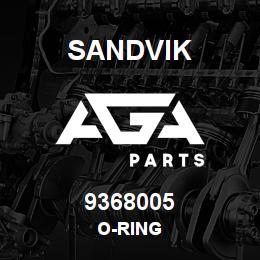 9368005 Sandvik O-RING | AGA Parts