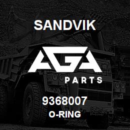 9368007 Sandvik O-RING | AGA Parts