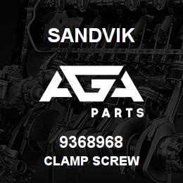 9368968 Sandvik CLAMP SCREW | AGA Parts