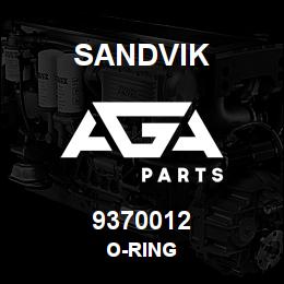 9370012 Sandvik O-RING | AGA Parts