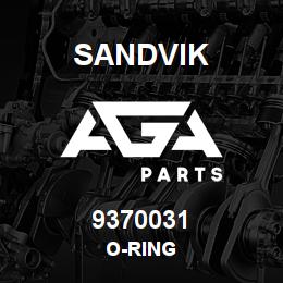 9370031 Sandvik O-RING | AGA Parts