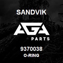 9370038 Sandvik O-RING | AGA Parts