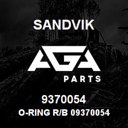 9370054 Sandvik O-RING R/B 09370054 RB | AGA Parts