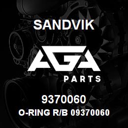 9370060 Sandvik O-RING R/B 09370060 (RB | AGA Parts