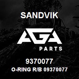 9370077 Sandvik O-RING R/B 09370077 RB | AGA Parts