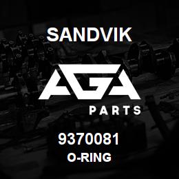 9370081 Sandvik O-RING | AGA Parts
