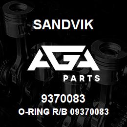 9370083 Sandvik O-RING R/B 09370083 RB | AGA Parts