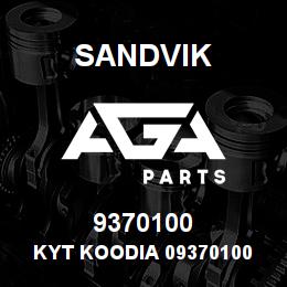 9370100 Sandvik KYT KOODIA 09370100 RB | AGA Parts