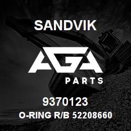 9370123 Sandvik O-RING R/B 52208660 RB | AGA Parts
