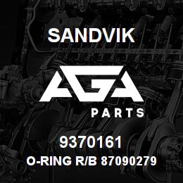 9370161 Sandvik O-RING R/B 87090279 RB | AGA Parts