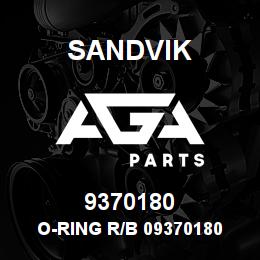 9370180 Sandvik O-RING R/B 09370180 RB | AGA Parts