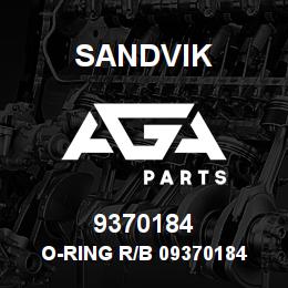 9370184 Sandvik O-RING R/B 09370184 RB | AGA Parts