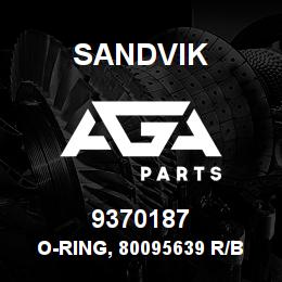 9370187 Sandvik O-RING, 80095639 R/B RB | AGA Parts