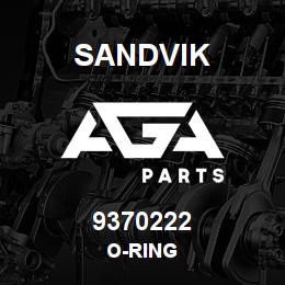 9370222 Sandvik O-RING | AGA Parts