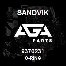 9370231 Sandvik O-RING | AGA Parts