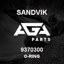 9370300 Sandvik O-RING | AGA Parts
