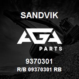 9370301 Sandvik R/B 09370301 RB | AGA Parts
