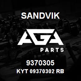 9370305 Sandvik KYT 09370302 RB | AGA Parts