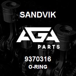 9370316 Sandvik O-RING | AGA Parts