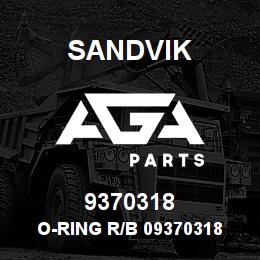 9370318 Sandvik O-RING R/B 09370318 RB | AGA Parts