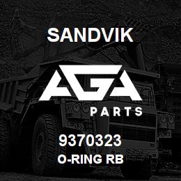 9370323 Sandvik O-RING RB | AGA Parts
