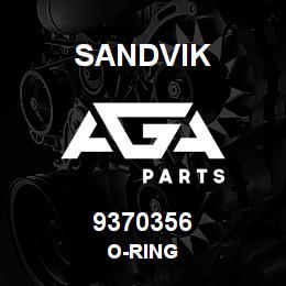 9370356 Sandvik O-RING | AGA Parts