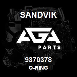 9370378 Sandvik O-RING | AGA Parts