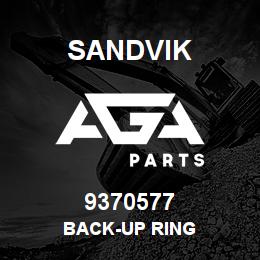 9370577 Sandvik BACK-UP RING | AGA Parts