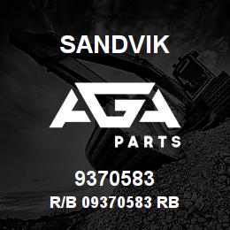 9370583 Sandvik R/B 09370583 RB | AGA Parts