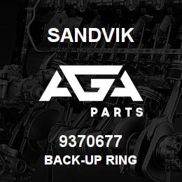 9370677 Sandvik BACK-UP RING | AGA Parts